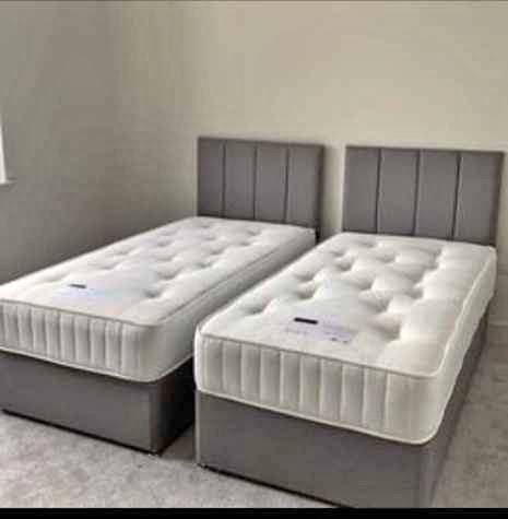 Classic Single Divan Bed | Essential Comfort Series | Free Delivery - Divan Beds UK